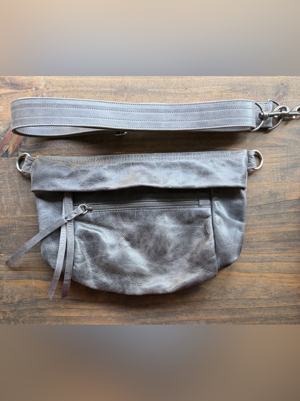 Rough & Tumble Crossbody Granite Jenny